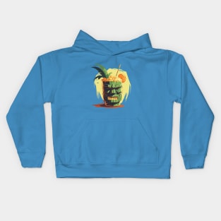 Tiki Drink Kids Hoodie